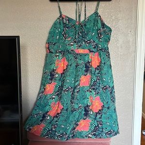 Convertible Strappy Mini Dress w/pockets